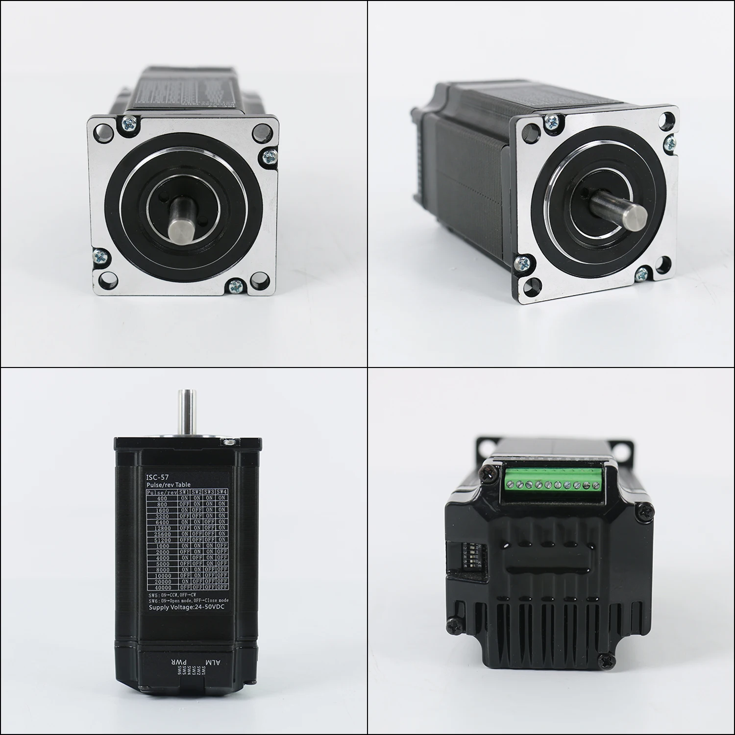 Lichuan 36V 3A/4A 1000PPR 2/3N.m Integrated StepperMotor 2Phase Nema23 ClosedLoop Integrated Stepper Motor Driver for New Energy