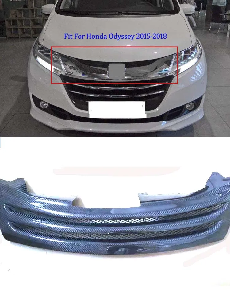 

Передняя решетка гриля из углеродного волокна для Honda Odyssey 2015-2018