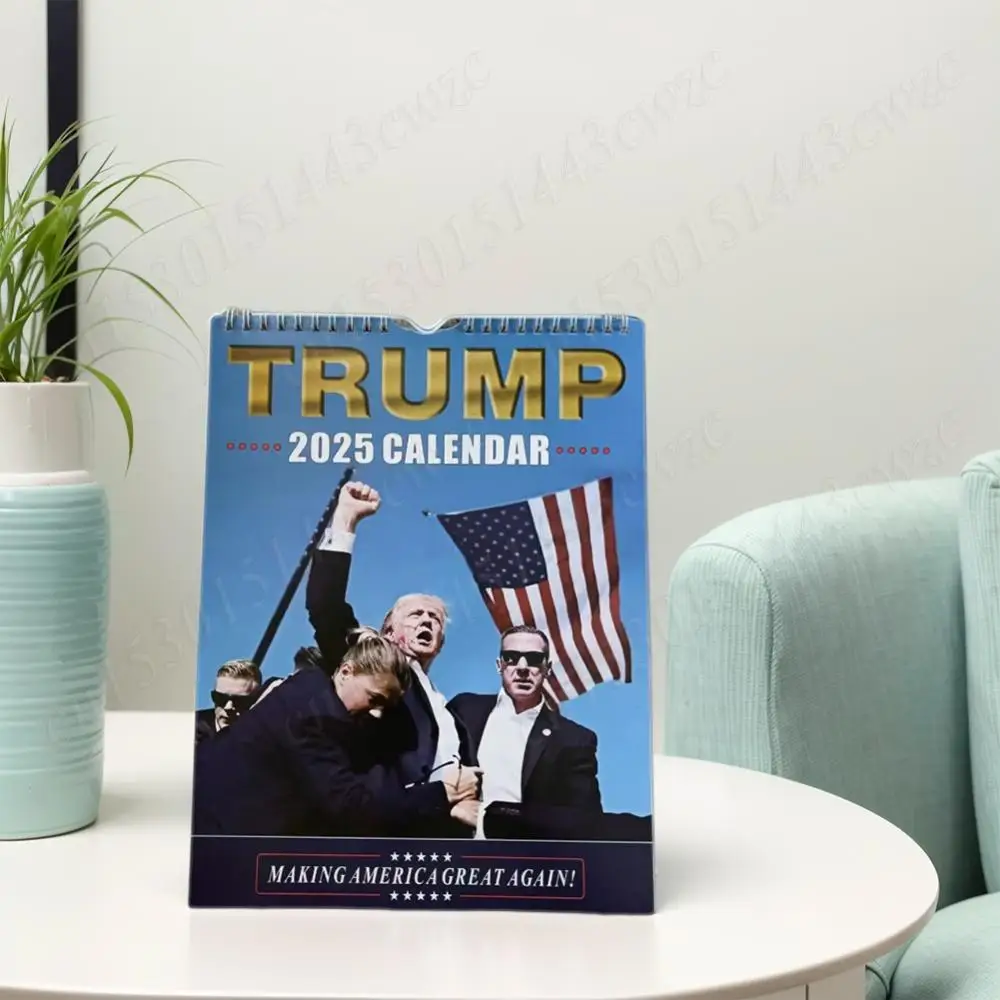 Trump Calendar Trump Shooting Monthly Calendar Shooting Makes Me Stronger Shot Planning