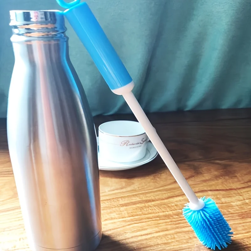 Silicone Long Handle 360 Rotating Multi-Purpose Cleaning Brush
