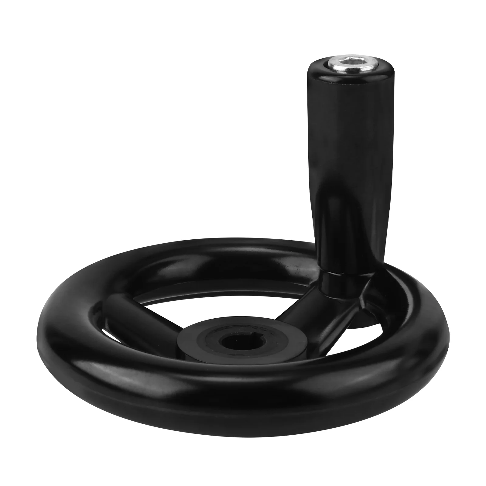 Metal Table Wheels Handle Drill Metal Crank Wheel Hand Crank Handle