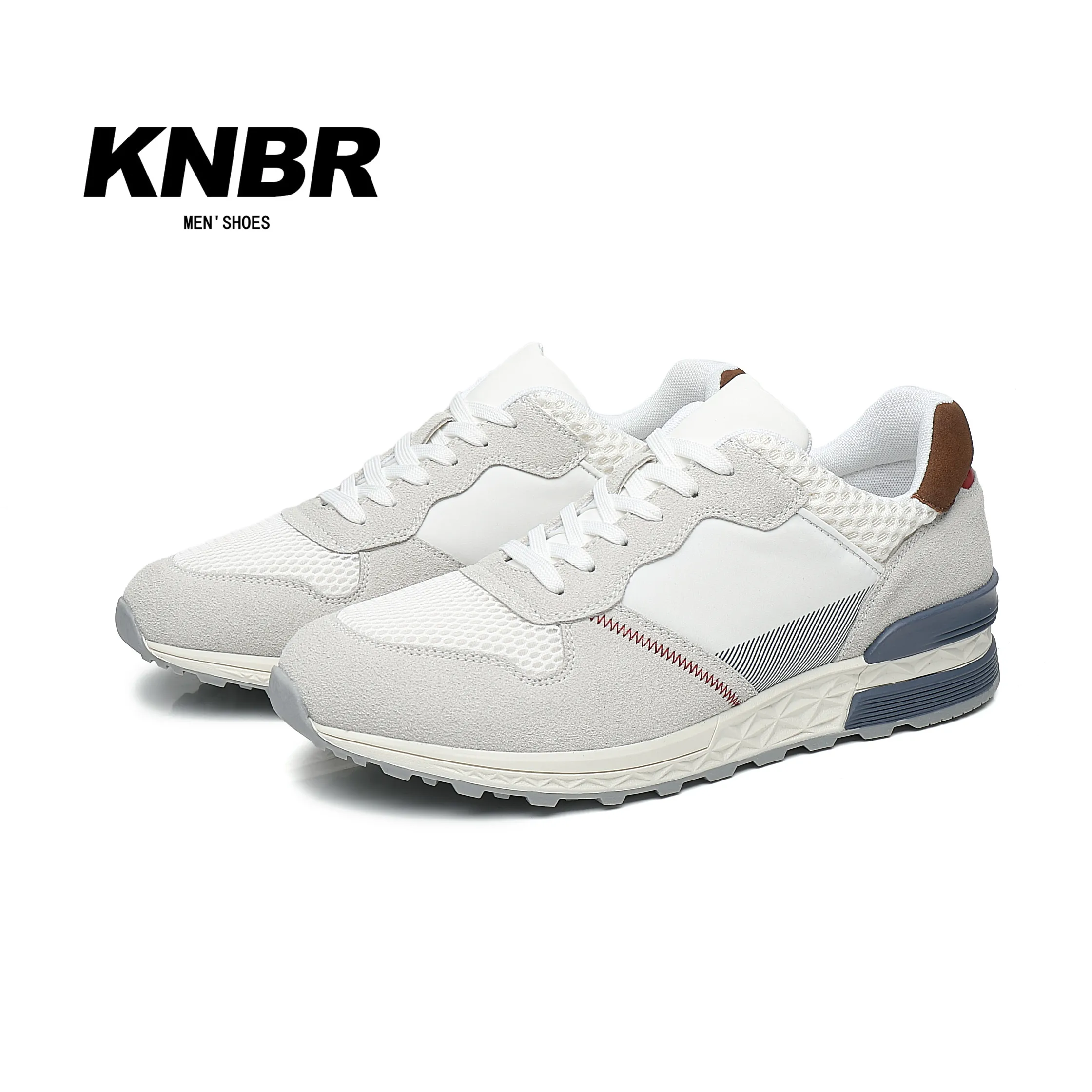 

KNBR Casual Sneakers 2024 Men Trainers Leather Comfy Shoes for Walking Hiking Jogging Sport Men Trainers Men Shoes