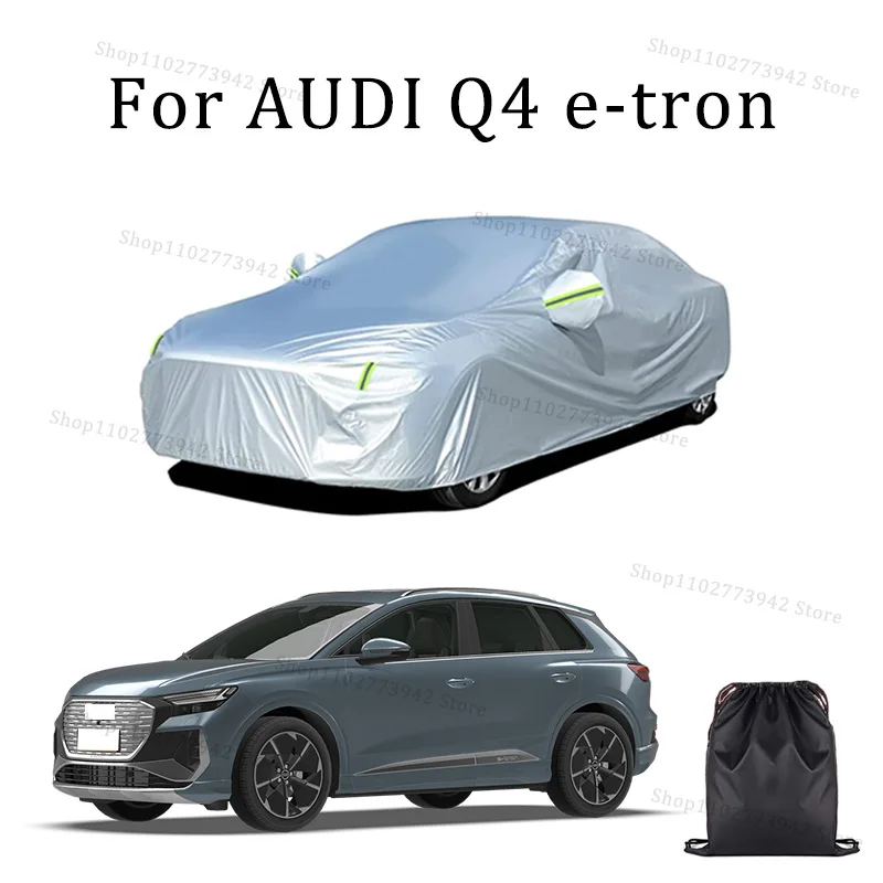 Waterproof Car Cover with Reflective Strip for Electric Vehicles