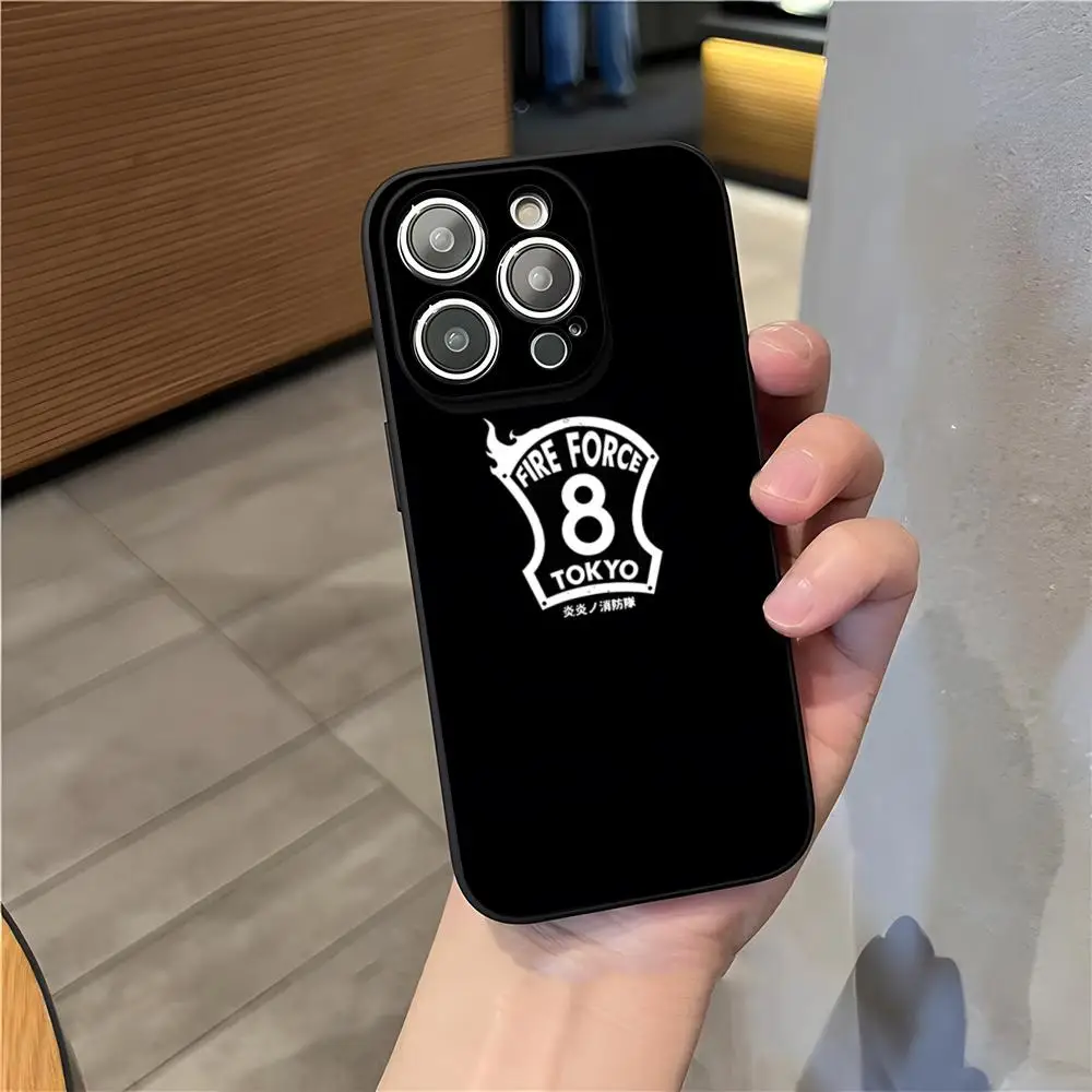 Fire Force Shockproof Soft Phone Case Cover