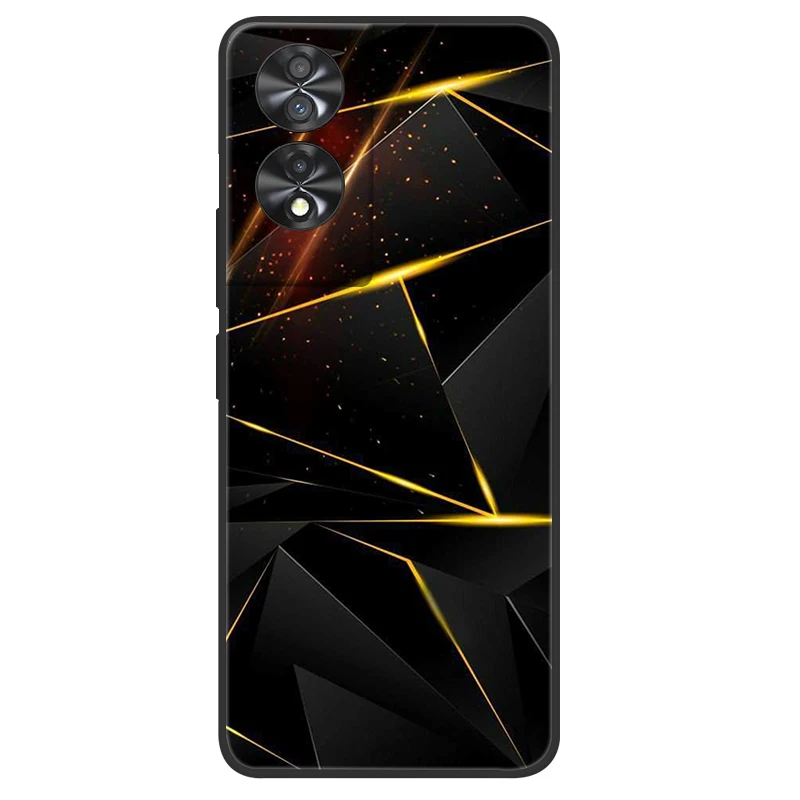 Elegant Marble Soft Matte Silicone Phone Case - Full Coverage Design, 6.78''