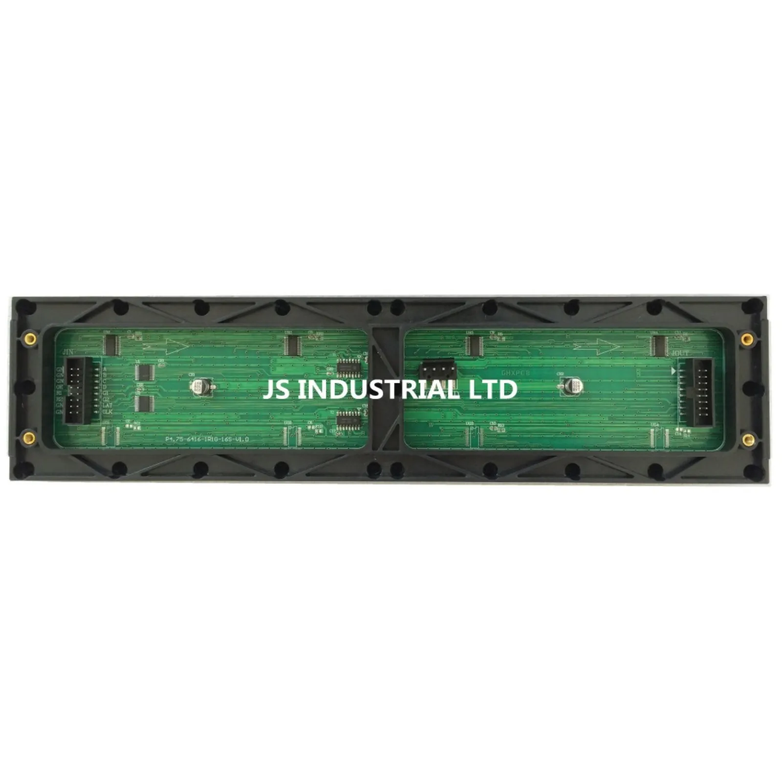 실내 SMD 단일 빨간색 Led 디스플레이 모듈, F3.75/P4.75,-304x76mm-정전류-고품질