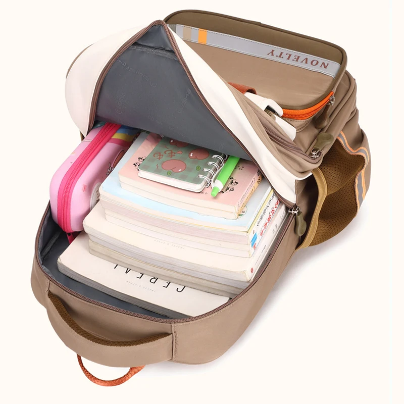 Back to School Waterproof Girls' School Backpack Aesthetic School Bag for Boys Designer Luxury Back Pack Kids Class Bags 2025 4