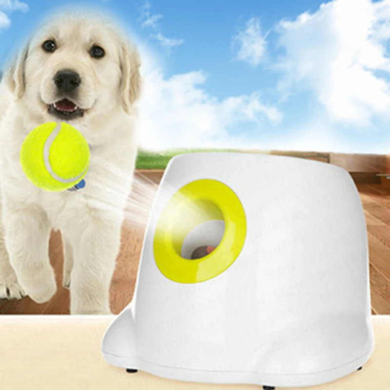 Automatic Tennis Ball Throwing Machine For Dog