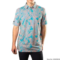 Summer Business Attire Men's Outdoor Sports POLO Shirt Golf Shirt Casual Versatile Printed T-shirt F1 Racing Shirt Fashion Trend 2