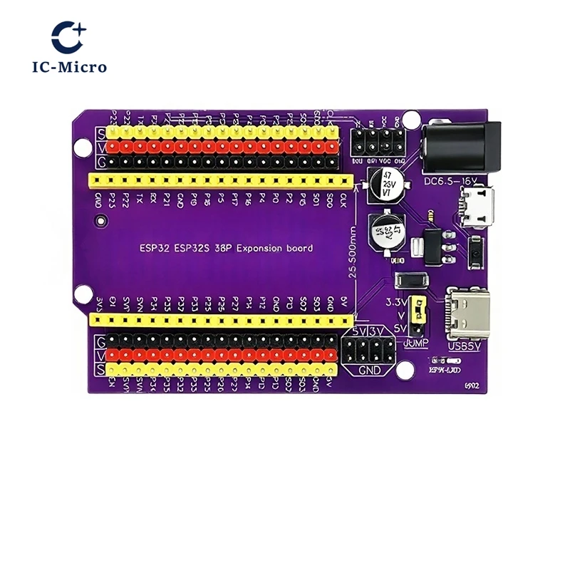 รูปสินค้า บอร์ดพัฒนา ESP32 IoT คุณภาพสูง Wi-Fi+Bluetooth