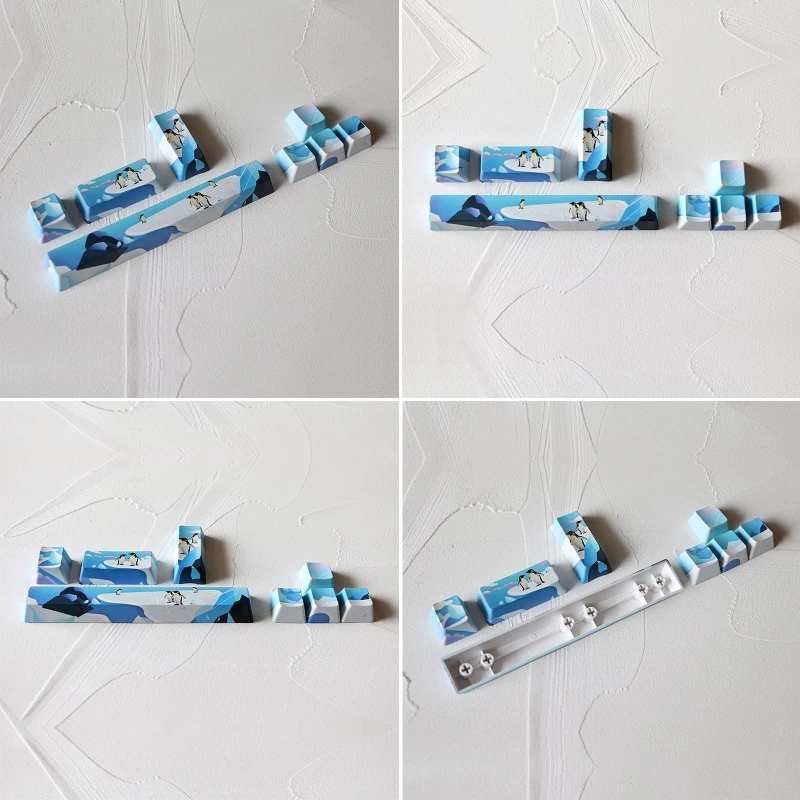 

DIY PBT Keycaps 8Pcs Direction Enter OEM for Key Cover for Kailh Swi