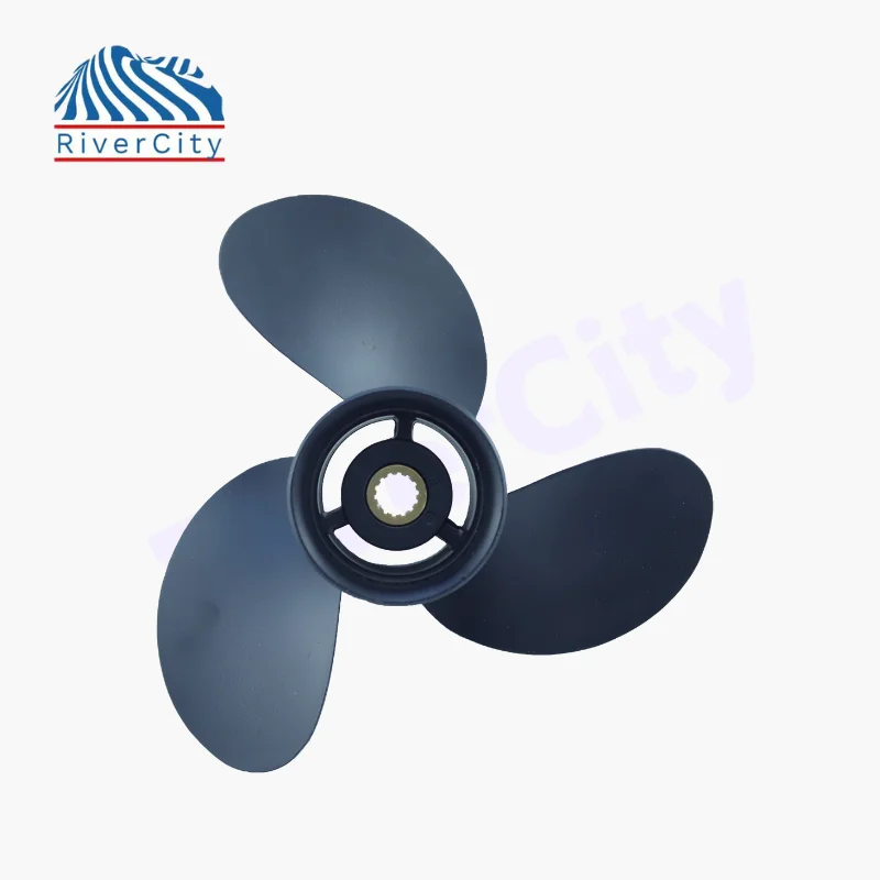 9.25&times;10 Outboard Propeller For Tohatsu 9.9HP 15HP 18HP 20HP Boat Motor Aluminum Alloy Screw Ship Marine Engine 3 Blade 14 Spline