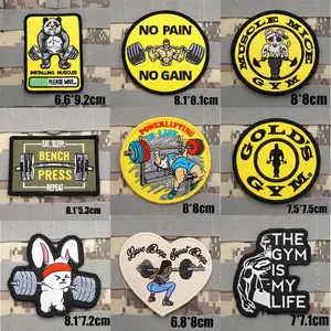 Sniper CrossFit 3D PVC Patches Forward Military Armband Badges Clothes  Backpack Application Stickers Hook and Loop