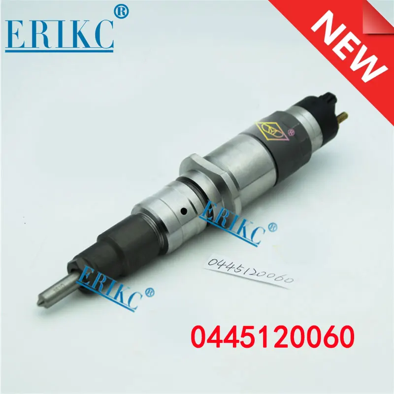 

ERIKC 0445 120 060 Common Rail Injector 0445120060 CRIN Diesel Fuel Injector 0 445 120 060 for Cummins 3977080 4983267 5263321