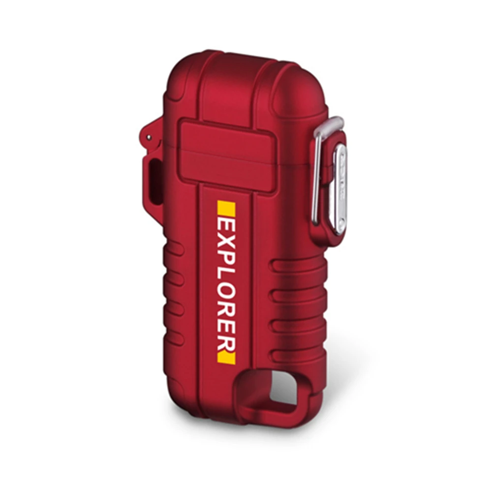 USB Tape-C 360 Rotation Ignition Waterproof Flameless Lighter Arc Plasma Lighter Outdoor Rechargeable Windproof