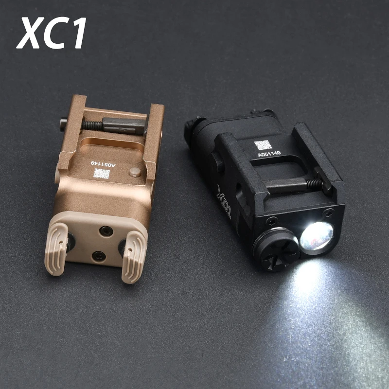 Surefir Airsoft SF XC2 Tactical Flashlight Red Green Laser XC1