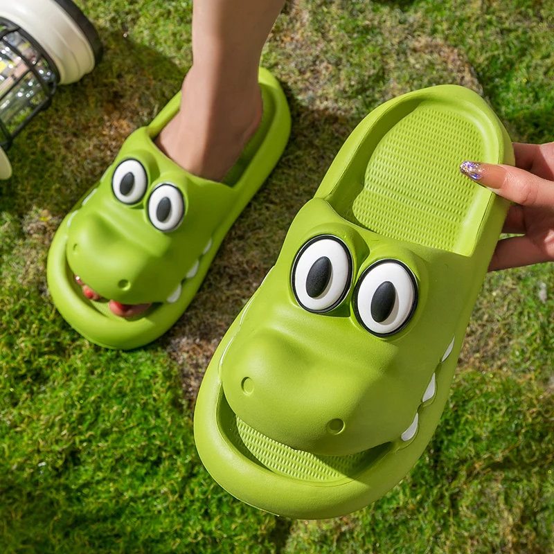 Clog Slippers Slippers Chanclas Dinosaurio Fashion Summer Cartoon