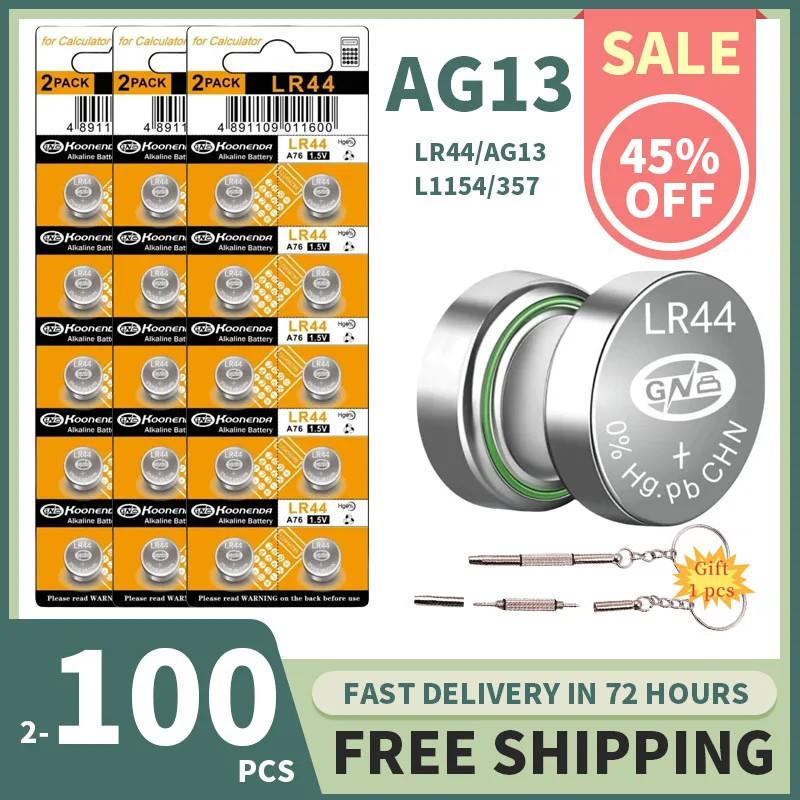 Reliable Disc Battery For Watches AG1166-YE main image 0