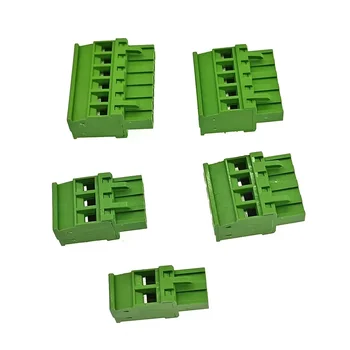 10PCS 2EDG 5.08 มม.ปลั๊กอินเทอร์มินัลบล็อกด้านข้างปลั๊กแนวตั้ง 2/3/4/5/6/7/8/9/10/12P ขั้วต่อสกรู 1