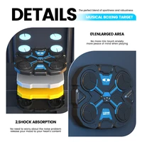 New Music Boxing Machine Smart Bluetooth Wall Mounted Music Boxing Trainer Gym Home Electronic Boxing Target Punching Equipment 2