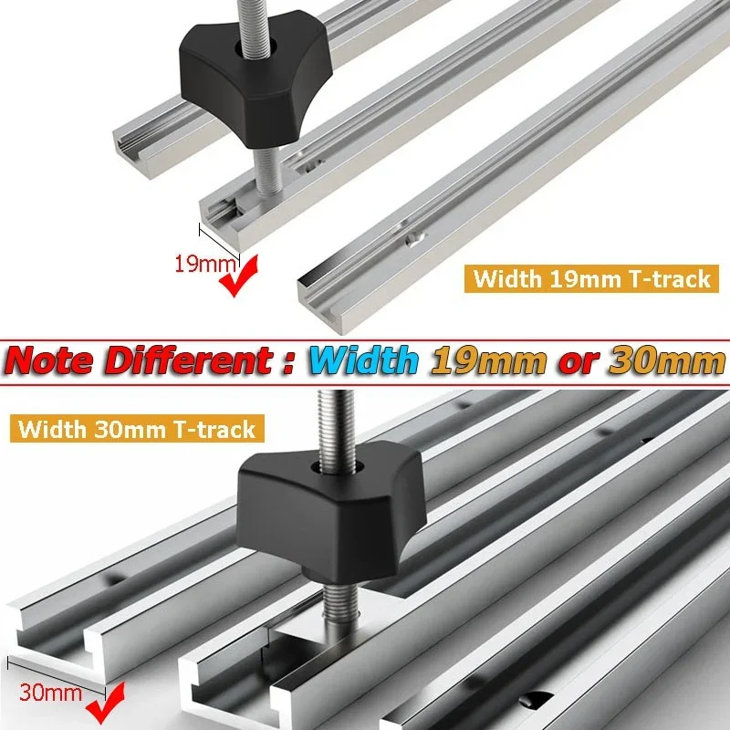 Woodworking DIY Tool Width 19mm T-track T-slot For Table, 47% OFF