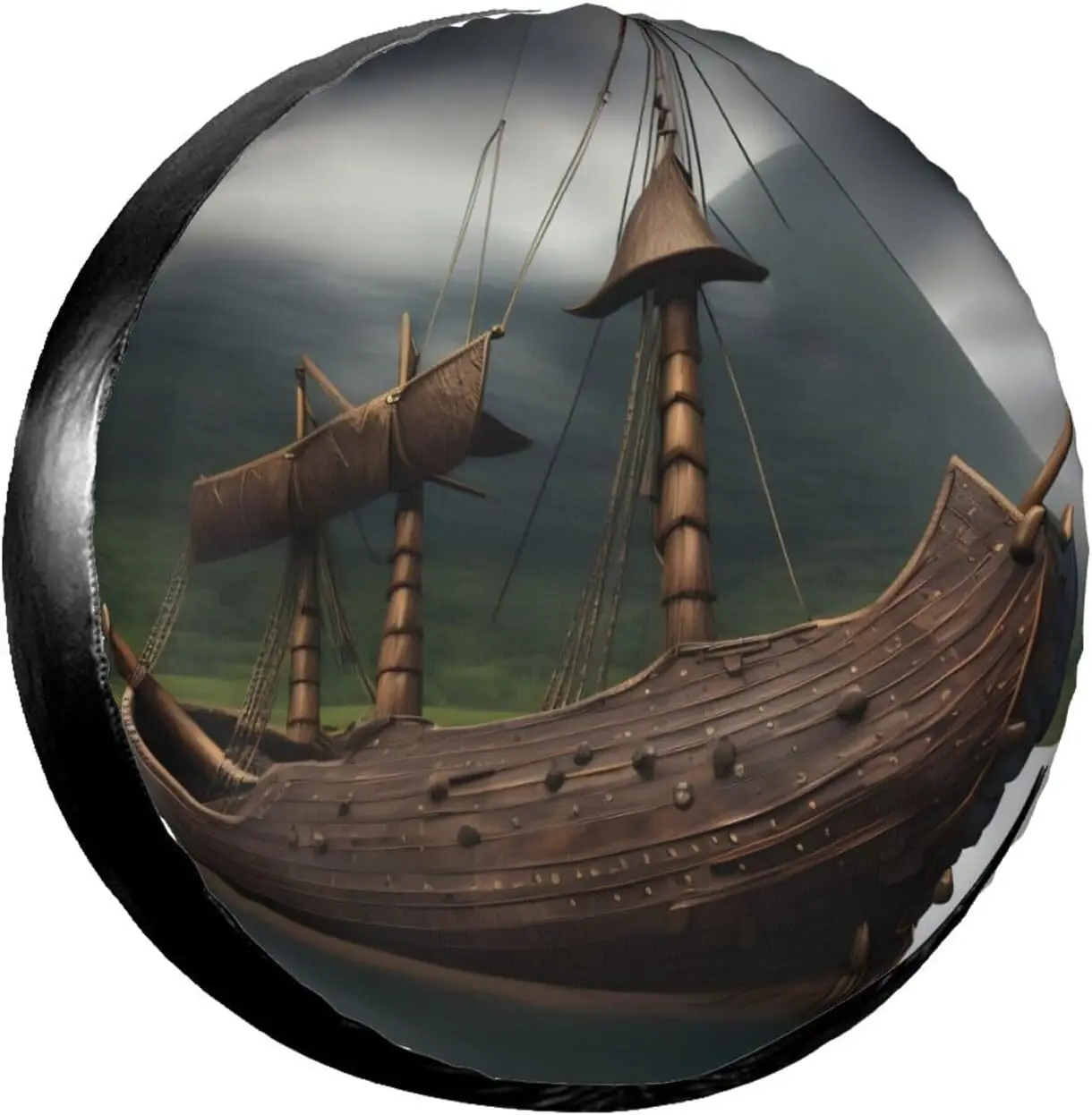 

Переносные сумки-тоуты Vikings для легкой транспортировки, чехлы для запасных шин, подходит для домов на колесах, внедорожников, грузовиков, походов