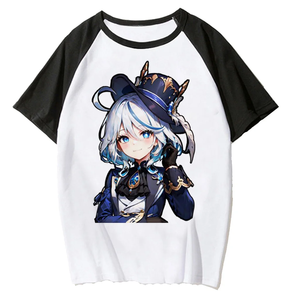 

Genshin Impact Tee women anime graphic Japanese t-shirts female streetwear 2000s manga clothing