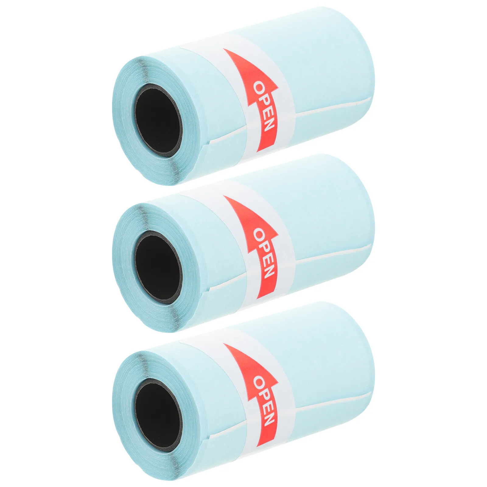 3 롤 재사용 가능한 열 라벨 용지 익스프레스 병 이름 가격 식물 분류 수정을 위한 내마모성 자체 접착 스티커