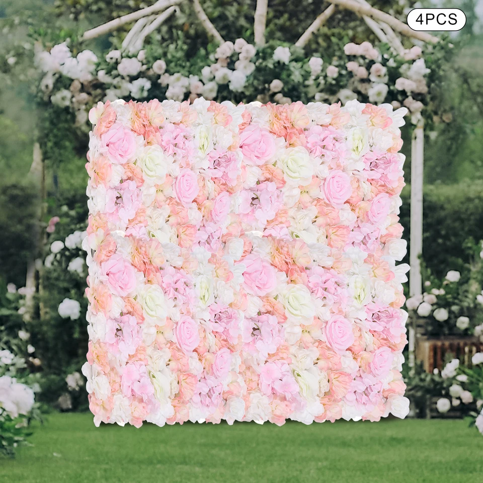 Artificial Flower Wall Panels for Party Decoration