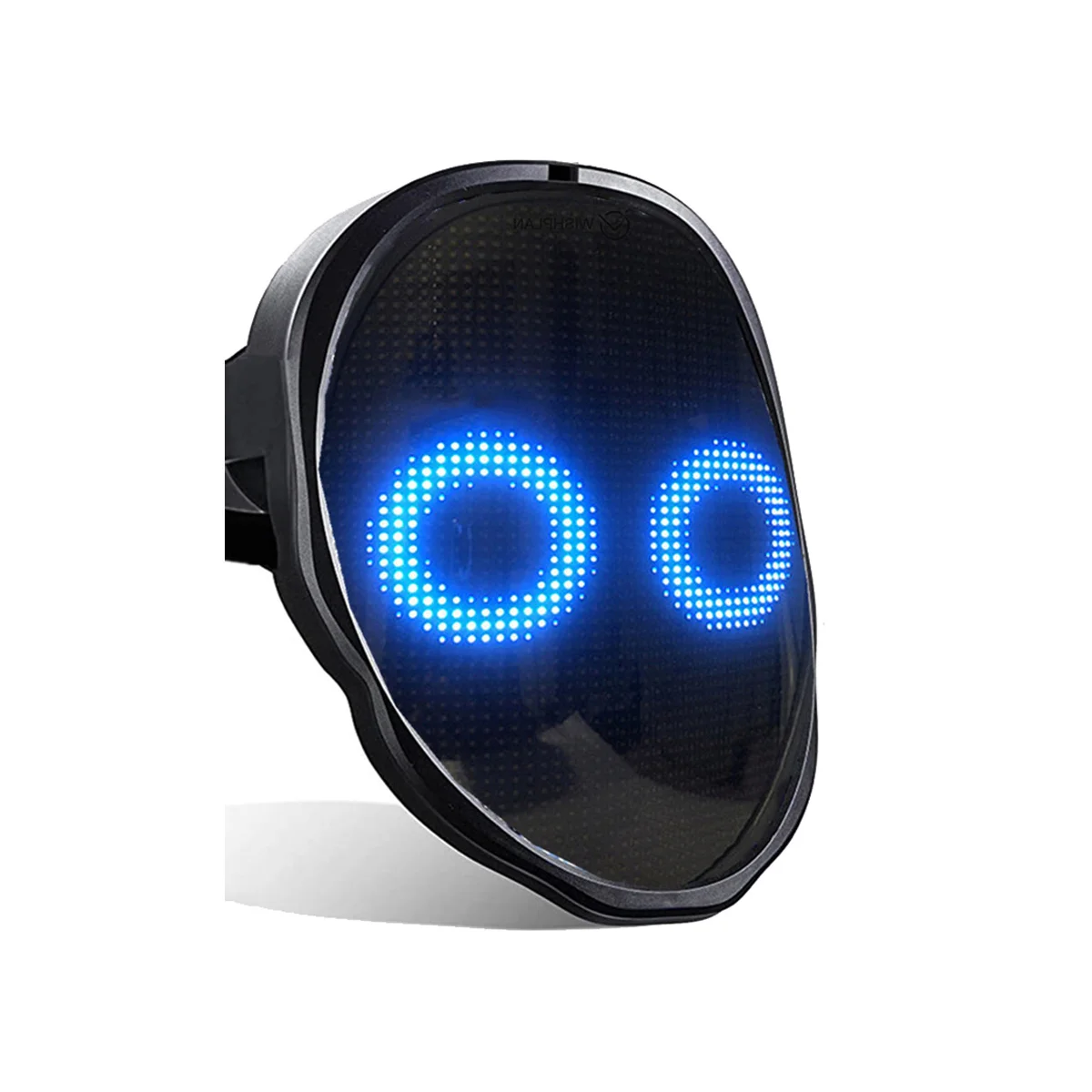 

Bluetooth LED Lights Up Party Mask Halloween Christmas DIY Animation Text Love Prank Concert Robot Face LED Mask