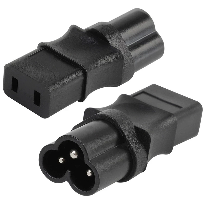 

10pcs IEC 320 C6 to C9 AC Electric Power Adapter 6A 250V Conversion Plug Connector Socket Extension Converter Transformer