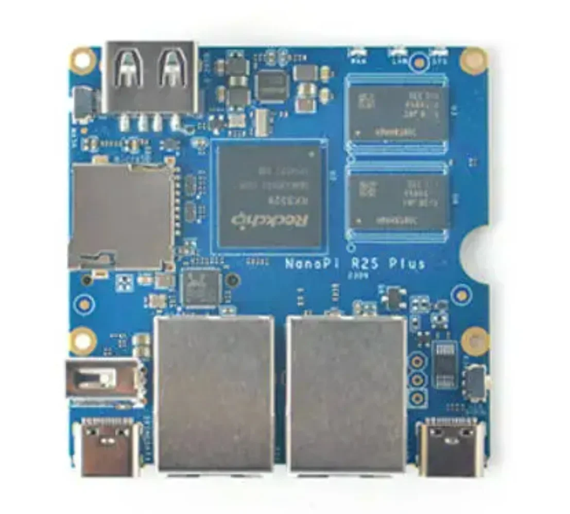 NanoPi R2S ÷ ̴  , RK3328  ⰡƮ ̴ Ʈ, 32GBeMMC, M.2WiF 