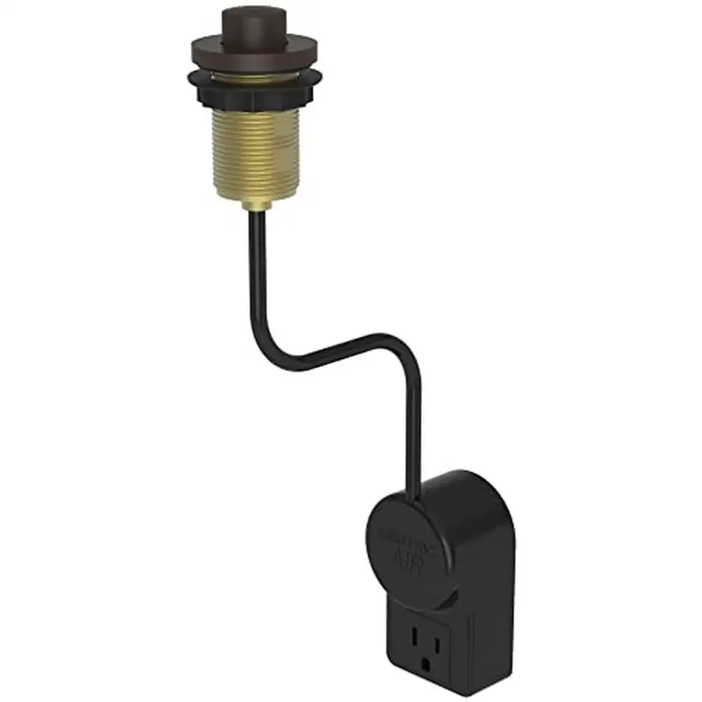 Brasstech 1500-5811/10B Air Activated Disposer Switch Wall Mount Oil Rubbed Bronze X-10 Protocol Plug InSmart Connectivity 1.0