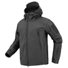Shark Soft Shell Tactical Jacket Men Waterproof Warm Windbreaker US Clothing Winter Big Size Men Camouflage Jacket 5
