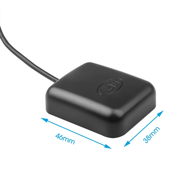 Car GPS Antenna Android Mirror GPS DVR Radar Detector GPS Log Tracker Recording Rear View GPS Navigation Antenna Module 6