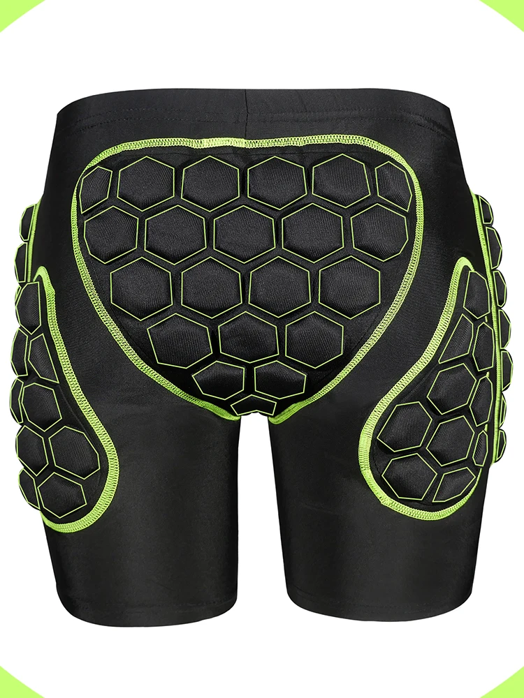 AVIVOR Protective Padded Shorts for Boys Youth Snowboard Skate and Ski 3D Protection for Hip Butt and Tailbone