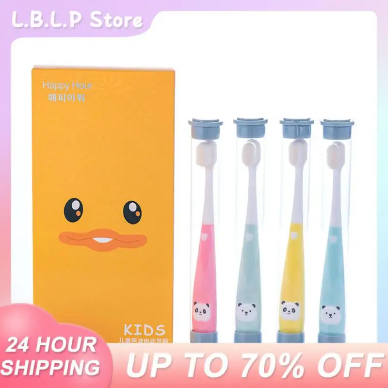 Teeth Whitening Travel Toothbrush Super Soft Hair Baby Brush Easy To Wash Portable Toothbrush Not Hurt Teeth Children