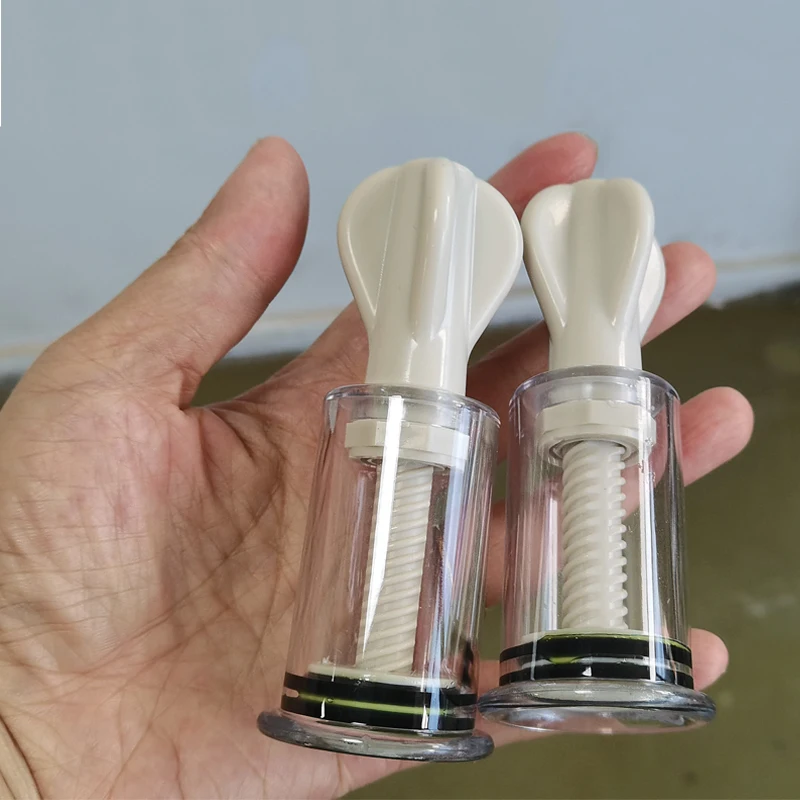 BDSM Nipple Sucker Clamps Clips Breast Clitoris Massager Nipple Vacuum Pump Breast Enlarger Sex Toys Women 2 PCS/Lot 2.8cm nipple sex toys nipple clamps nipple clamp vibrator