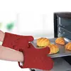 Useful Microwave Oven Gloves Multi-Color Kitchen Cooking Baking Mitts Pot Pad Heat Proof Protected High Temperature Resistant 3