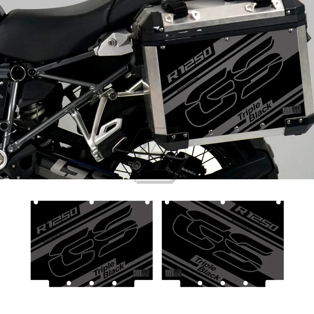 

For BMW Motorrad Aluminum Box Panniers R1200GS R1250GS Adventure 2004-2021 Motorcycle Triple Black Sticker