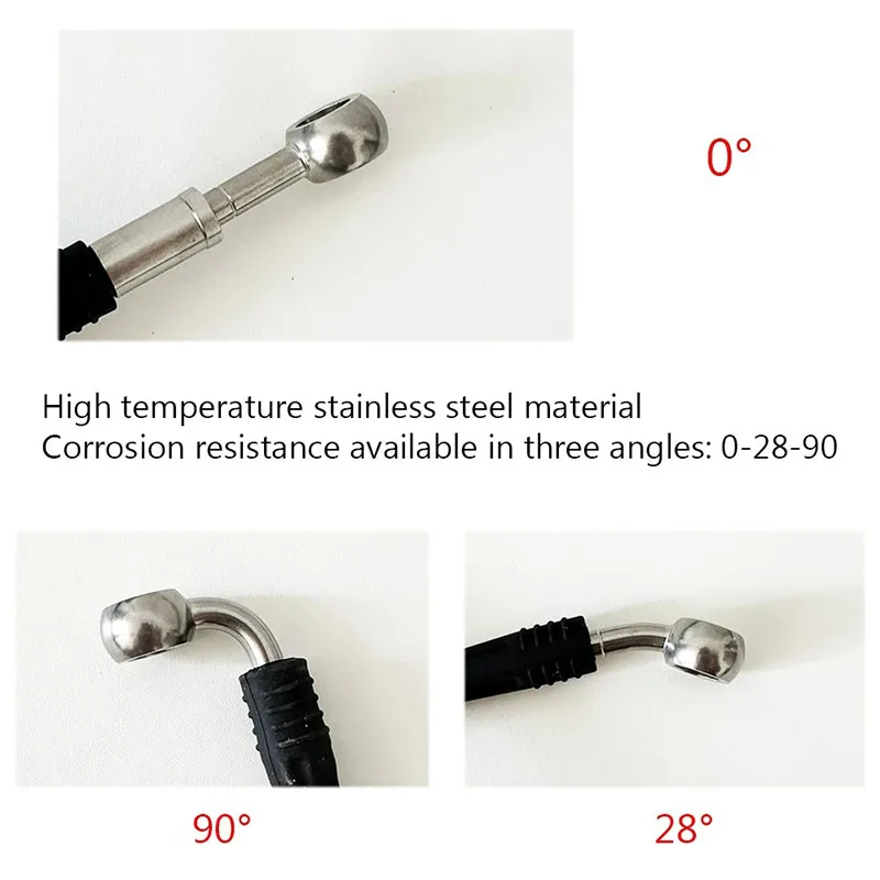 Motoforti ユニバーサル 40cm 15.75インチ オートバイブレーキ クラッチ オイルホース ラインパイプ 油圧強化 ス オートバイホース  ユニバーサル 40cm オートバイ ブレーキ クラッチ オイルホース ラインパイプ グリーン 油圧強化 ステンレス オートバイホース ... オートバイホース ユニバーサル 40cm オートバイ ブレーキ クラッチ オイルホース ラインパイプ ブルー 油圧強化 ステンレスス