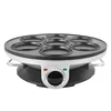 220V 1200W Electric Crepe Pancake Maker Machine Omelette Pizza 7 Holes Fried Egg Burgers Machine Non-stick Big Diameter Ovenware 3