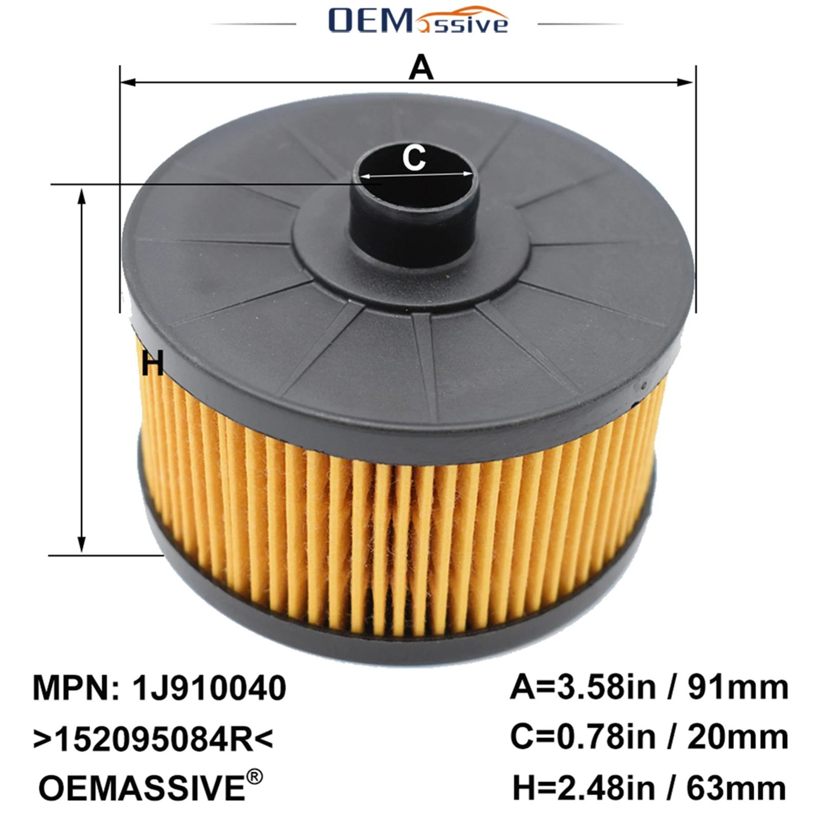 Petrol Oil Filter For Benz Smart Forfour Fortwo Renault Captur Dacia Logan Sandero Nissan Micra 2015 898cc