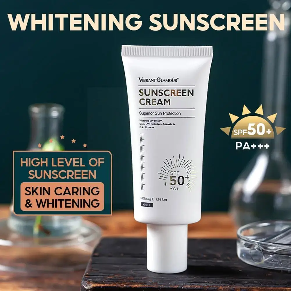 

Солнцезащитный экран, SPF50 +, омолаживающий, отбеливающий, увлажняющий, восстанавливающий, E9B7