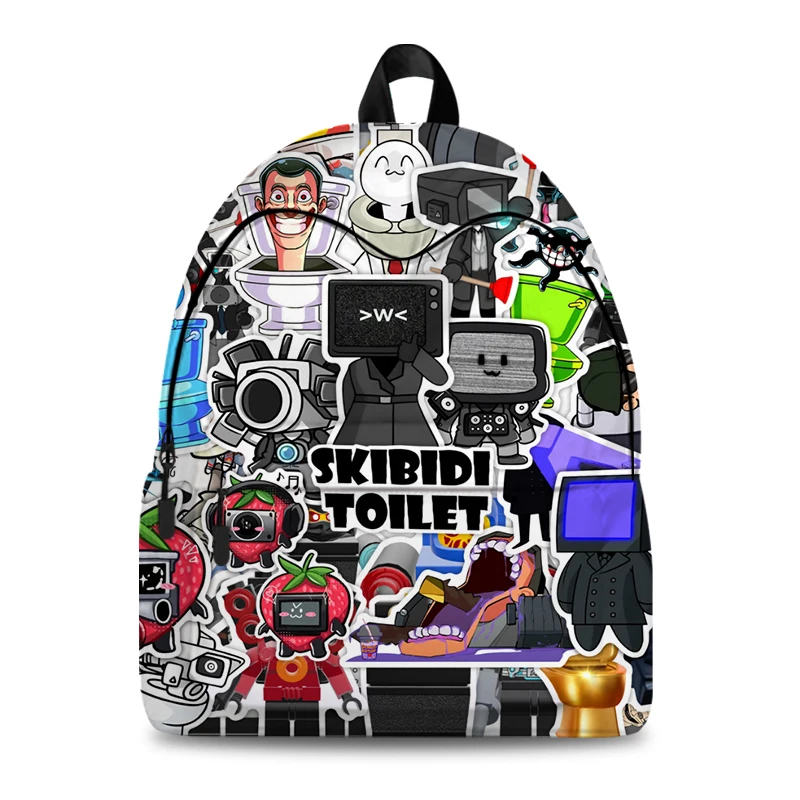 

Game Skibidi Toilet School bag Cartoon Kids Bookbag Children Schoolbag Laptop Travel Bag boys girls Backpack Sports Mochila