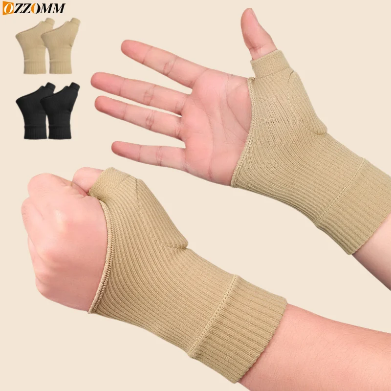 Sports wristbands 1Pair with Thumb Splint for Carpal Tunnel Gym Accessories