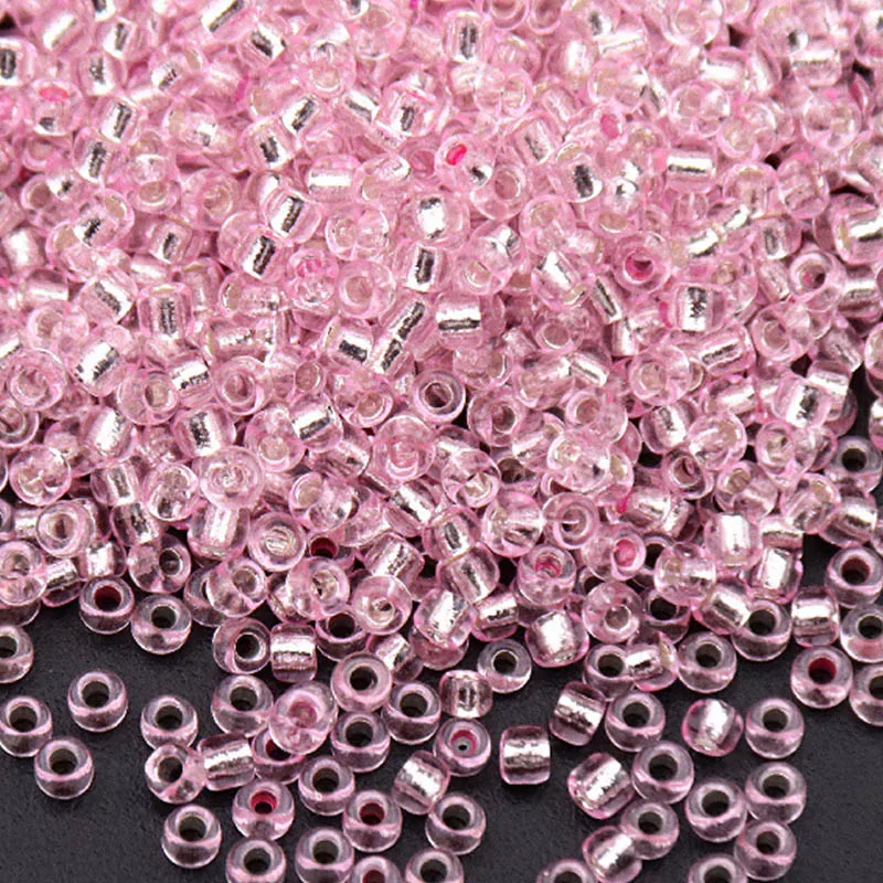 1,5mm 2mm 3mm 4mm Cezch Silber Linie Glas Perlen 15/0 12/0 8/0 6/0 Lose Seedbeads für hand Schmuck, Die DIY Charme Nähen – Detail 18