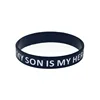 1 PC My Son Is My Hero Silicone Wristband Autism Awareness Inspirational Bracelets 1