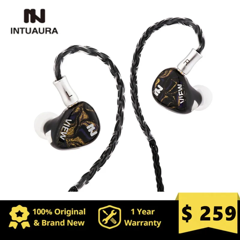 

Pre-order INTUAURA Splendor II 1DD IEM In-Ear Monitor HiFi Earphone Wired Earbuds with 3.5mm/4.4mm High-purity Copper Cable