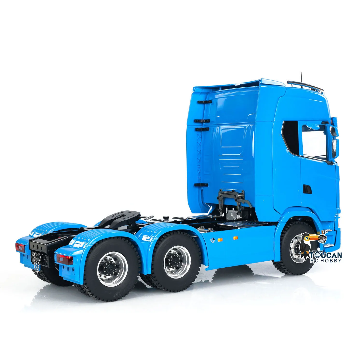 On Sale 1/14 RC Truck RC Tractor Truck 770S Trailer 6x6 Tamiyaya Openable Door Light Sound Remote Control Dump Car Model RC Toys 2
